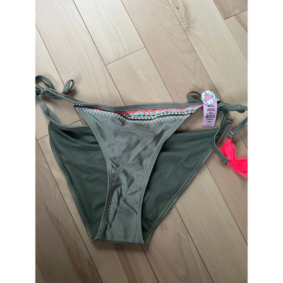 Y2K Bikini Set Ardene Bottom M La Vie En Rose Lace Top S - Picture 6 of 7